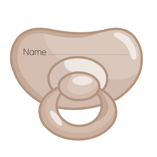 Dummy Stickers - Beige