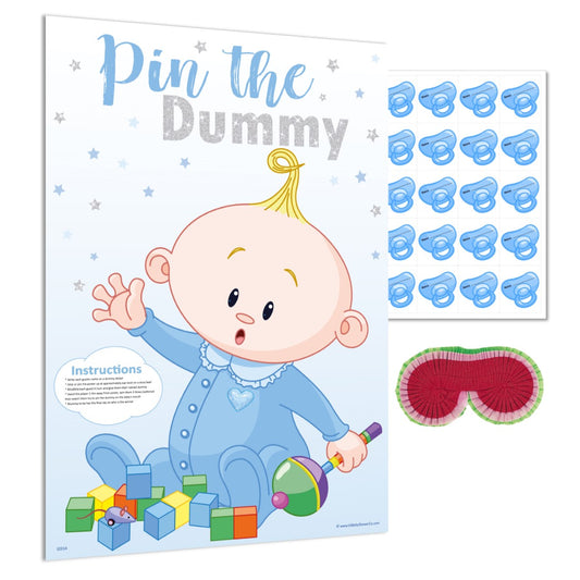 Pin the Dummy Game NEW - Uk Baby Shower Co ltd