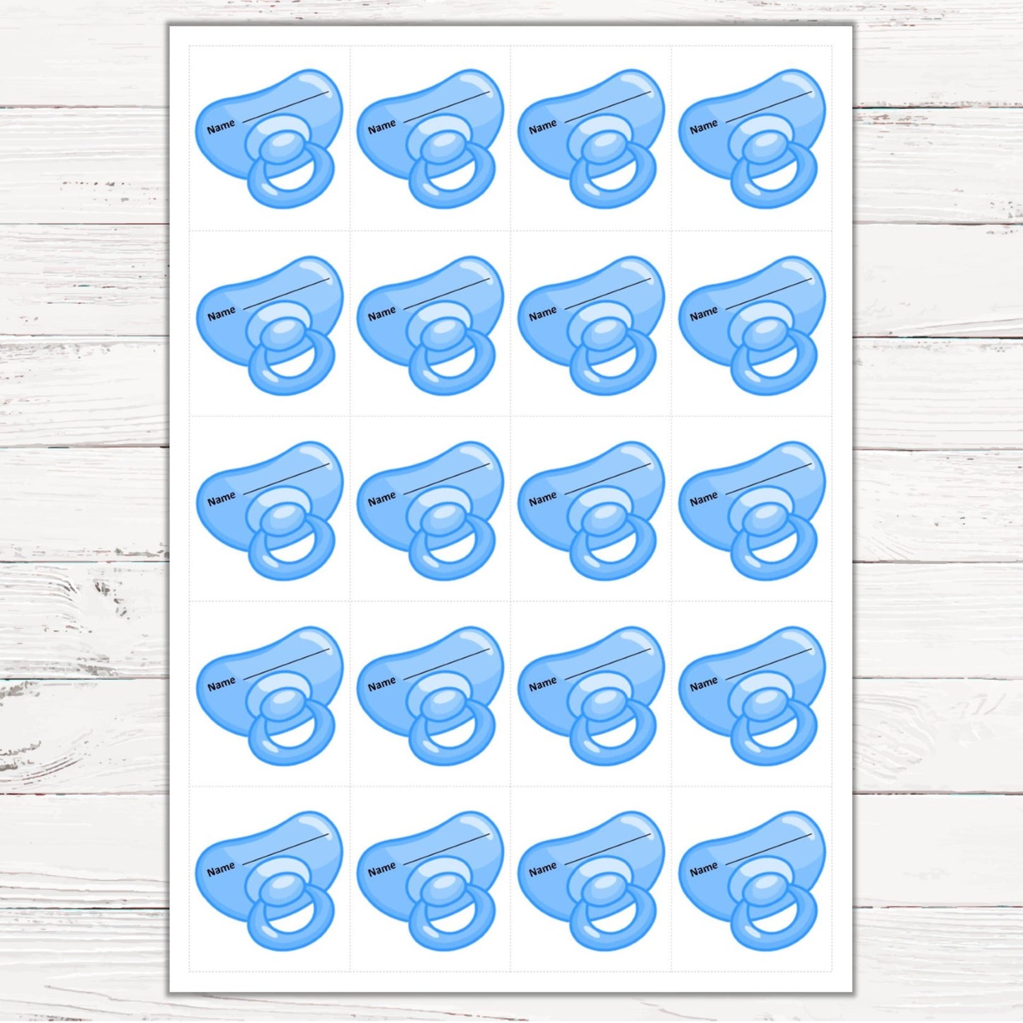Pin the Dummy Game NEW - Uk Baby Shower Co ltd