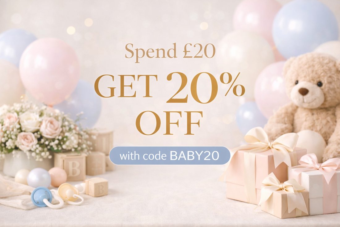 Celebrate the Little Moments – Enjoy 20% Off with BABY20
