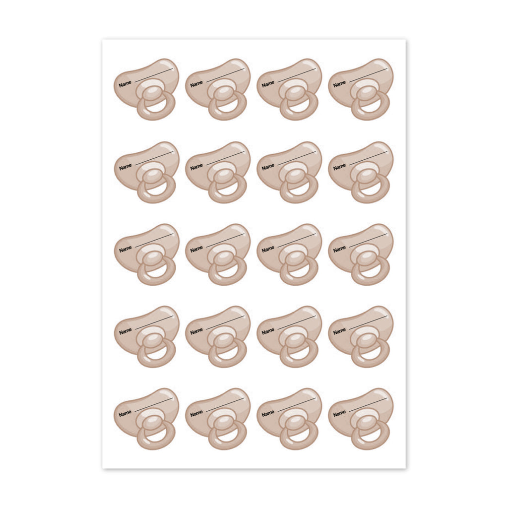 Dummy Stickers - Beige