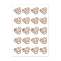 Dummy Stickers - Beige