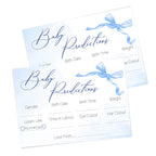 Blue Bow Prediction Cards