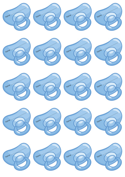 Dummy Stickers - Blue