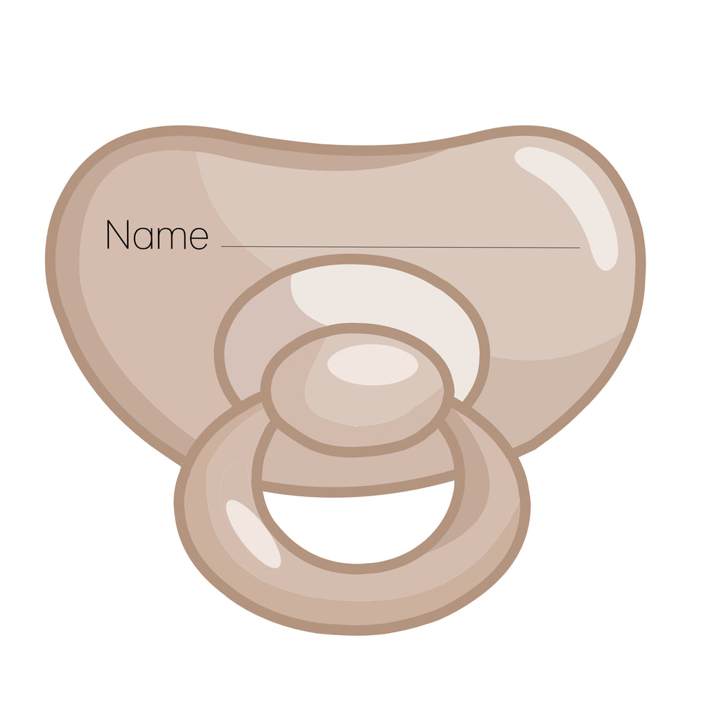 Dummy Stickers - Beige