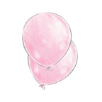 Double Balloon Stickers - Blue and Pink