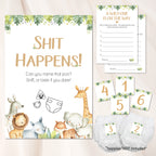 Safari Themed Shit Happens! Game