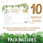 Baby Safari Advice Cards