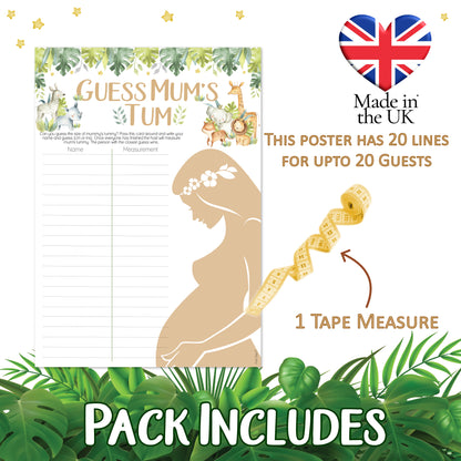 Baby Safari Guess Mums Tum Game