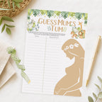 Baby Safari Guess Mums Tum Game