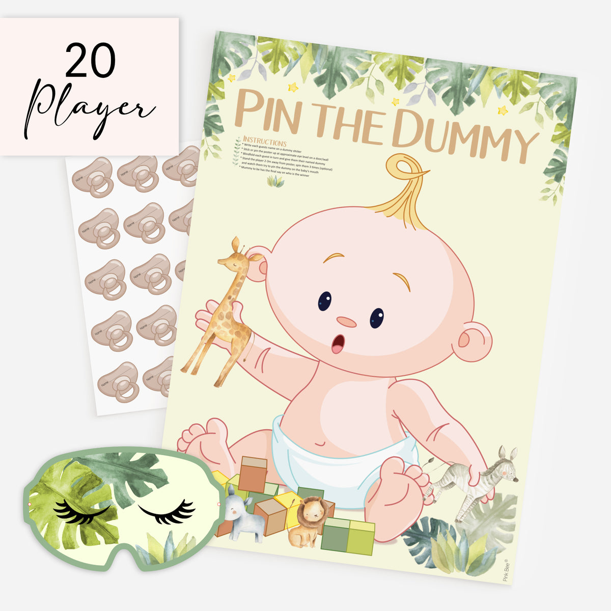 Safari Pin the Dummy Game