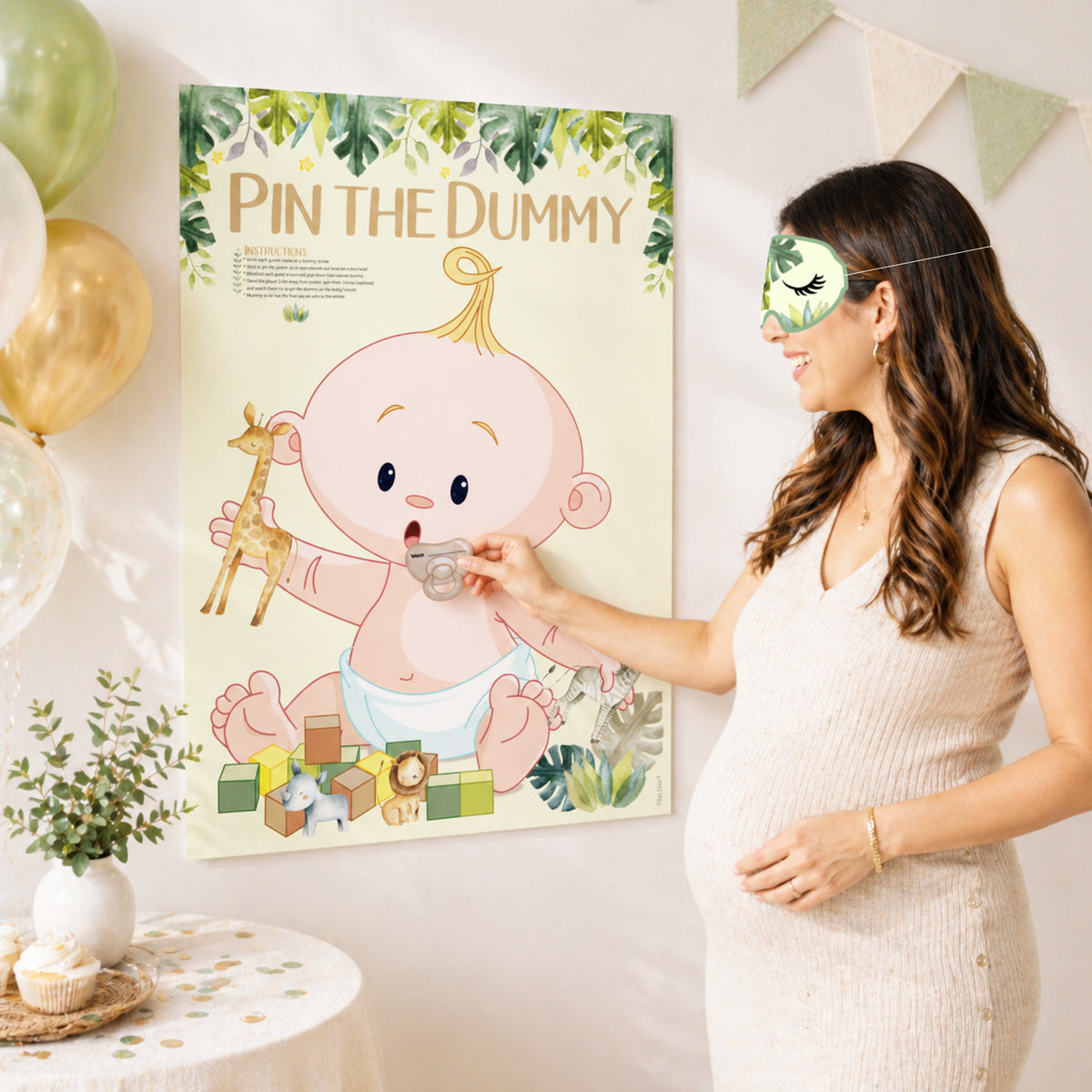 Safari Pin the Dummy Game