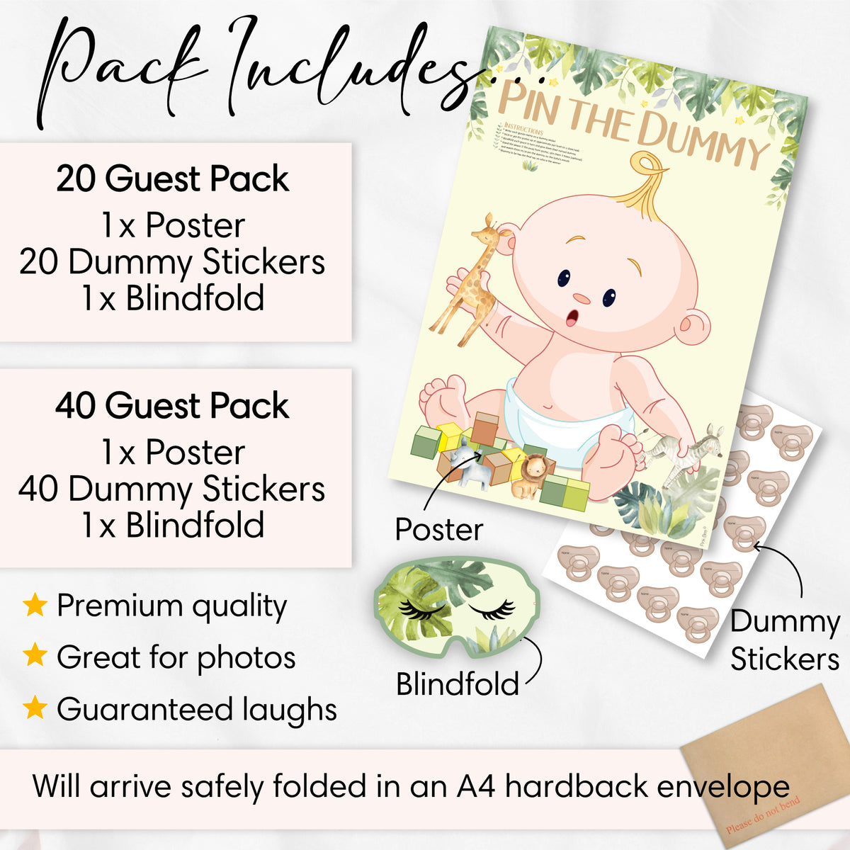 Safari Pin the Dummy Game