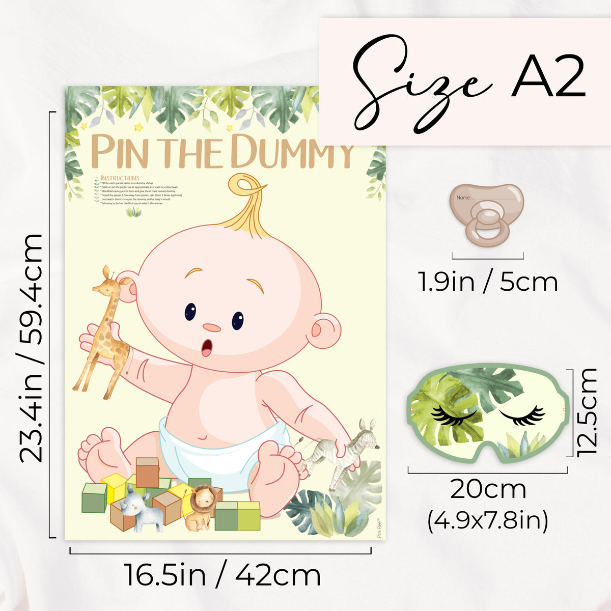 Safari Pin the Dummy Game