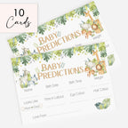 Baby Safari Prediction Cards