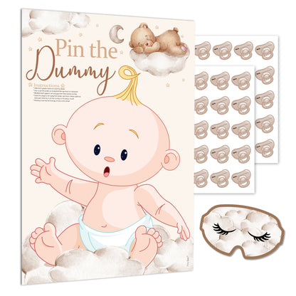 Teddy Pin the Dummy Game