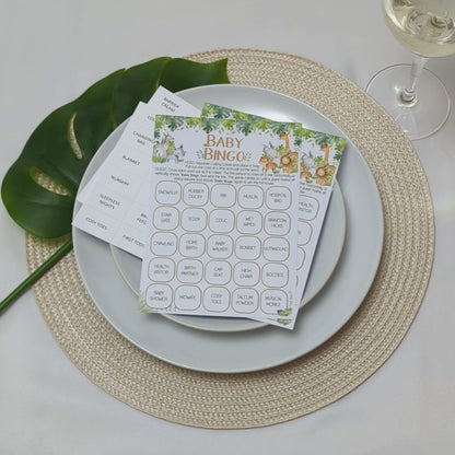 Baby Safari Bingo Game
