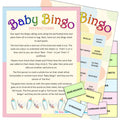 Pastel Baby Bingo Game,[product type] - Baby Showers and More