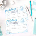 Blue Moon and Stars Prediction Cards
