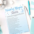 Blue Moon and Stars Nursery Rhyme Quiz Game