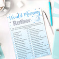 Blue Moon and Stars Would Mummy Rather Game
