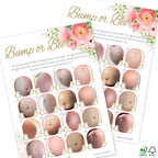 Pink Floral Bump or Beer Party Game