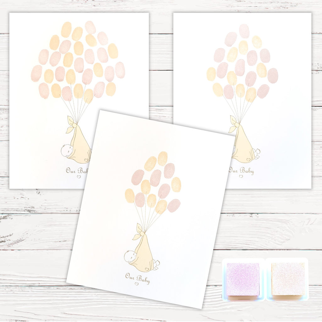 Fingerprint Keepsake Kit - 3 Colours,[product type] - Baby Showers and More
