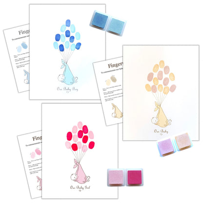 Fingerprint Keepsake Kit - 3 Colours,[product type] - Baby Showers and More