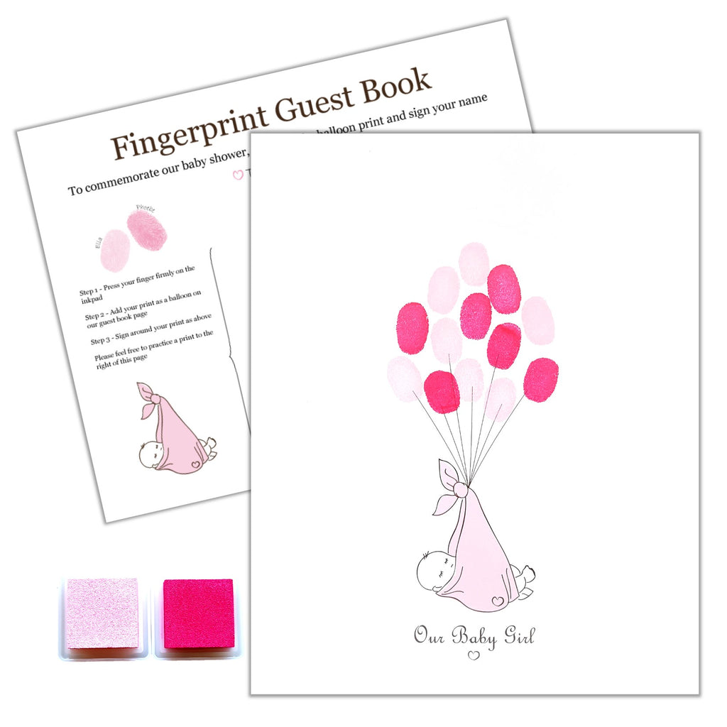 Fingerprint Keepsake Kit - 3 Colours,[product type] - Baby Showers and More