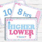 **NEW IN** Higher or Lower Game - Uk Baby Shower Co ltd