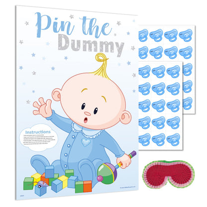 Pin the Dummy Game NEW - Uk Baby Shower Co ltd
