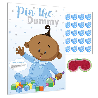 Ethnic Pin the Dummy Game NEW - Uk Baby Shower Co ltd