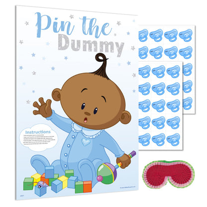 Ethnic Pin the Dummy Game NEW - Uk Baby Shower Co ltd