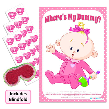 Pin the Dummy Game,[product type] - Baby Showers and More