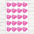 Pin the Dummy Game NEW - Uk Baby Shower Co ltd