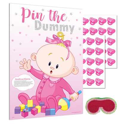 Pin the Dummy Game NEW - Uk Baby Shower Co ltd