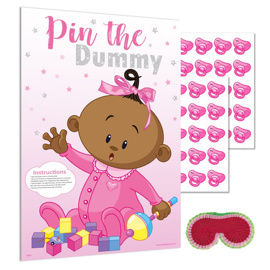 Ethnic Pin the Dummy Game NEW - Uk Baby Shower Co ltd