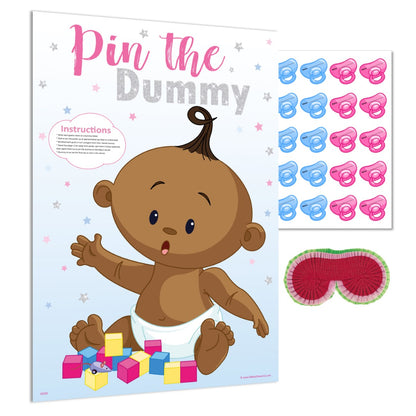Ethnic Pin the Dummy Game NEW - Uk Baby Shower Co ltd