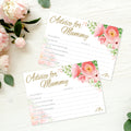Advice Cards - Pink Floral