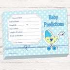 Polka Prediction Cards Keepsake Game,[product type] - Baby Showers and More