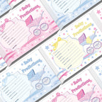 Prediction Cards Keepsake Game Stars Theme,[product type] - Baby Showers and More