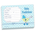 Polka Prediction Cards Keepsake Game,[product type] - Baby Showers and More