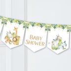 Baby Shower Banner in Safari Theme