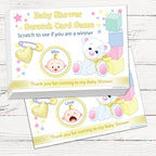 Stars Scratch Cards Game Stars Theme,[product type] - Baby Showers and More